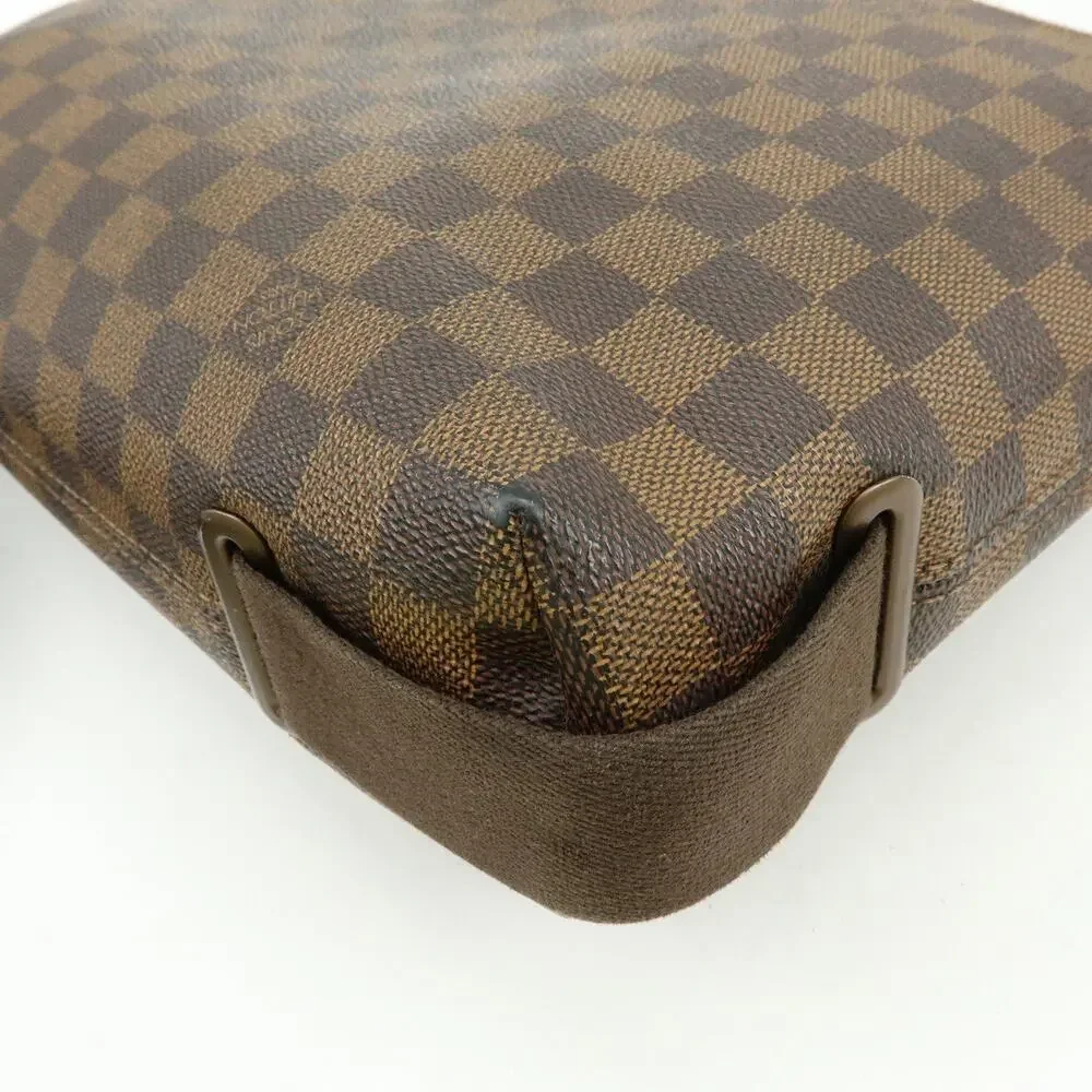 Louis Vuitton Damier Ebene Brooklyn Messenger Bag Brown